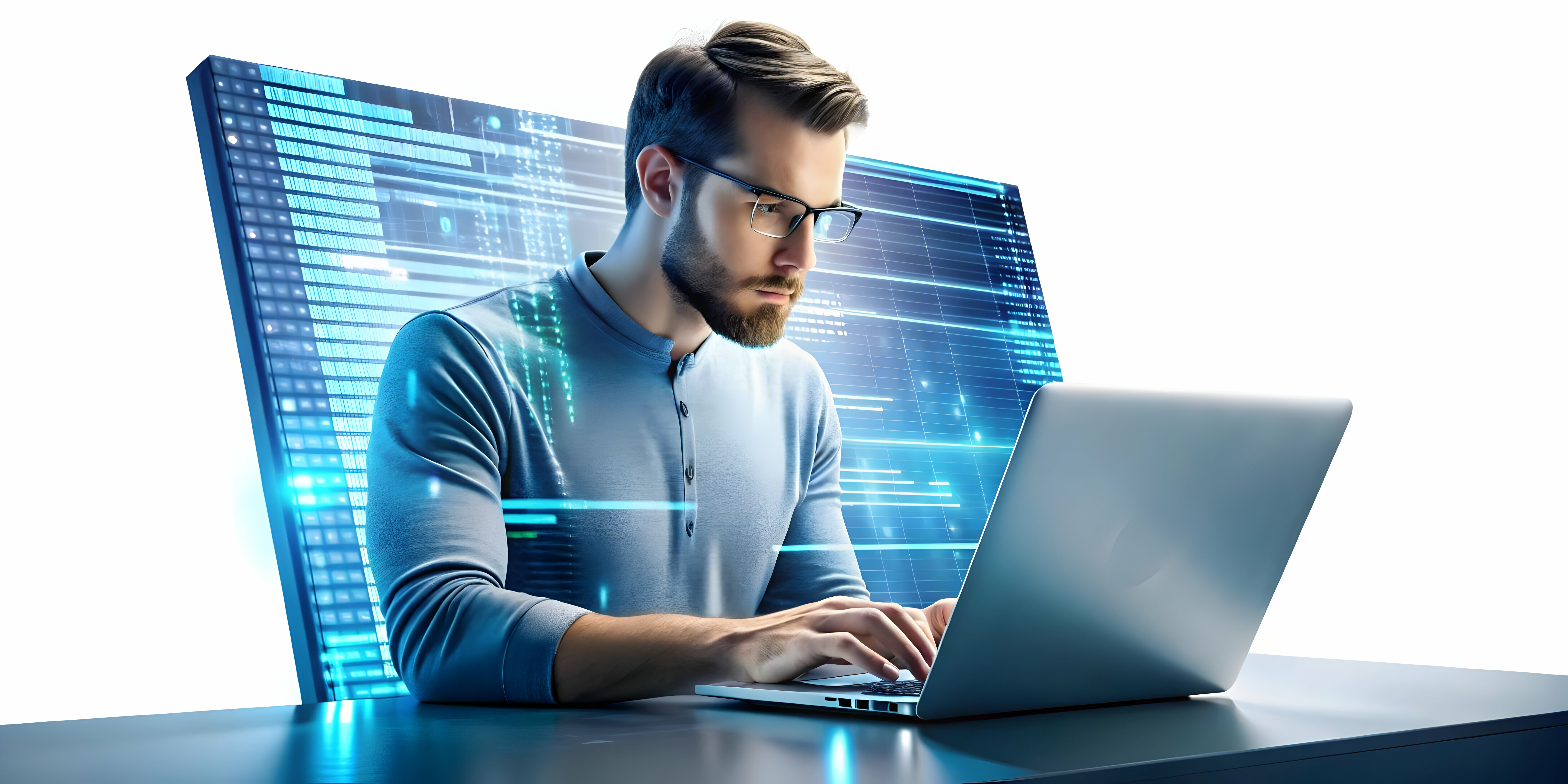 3d_developer_candidly_testing_code_futuristic_device_concept_as